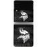NFL Minnesota Vikings Black & White Galaxy Z Flip4 5G Skin